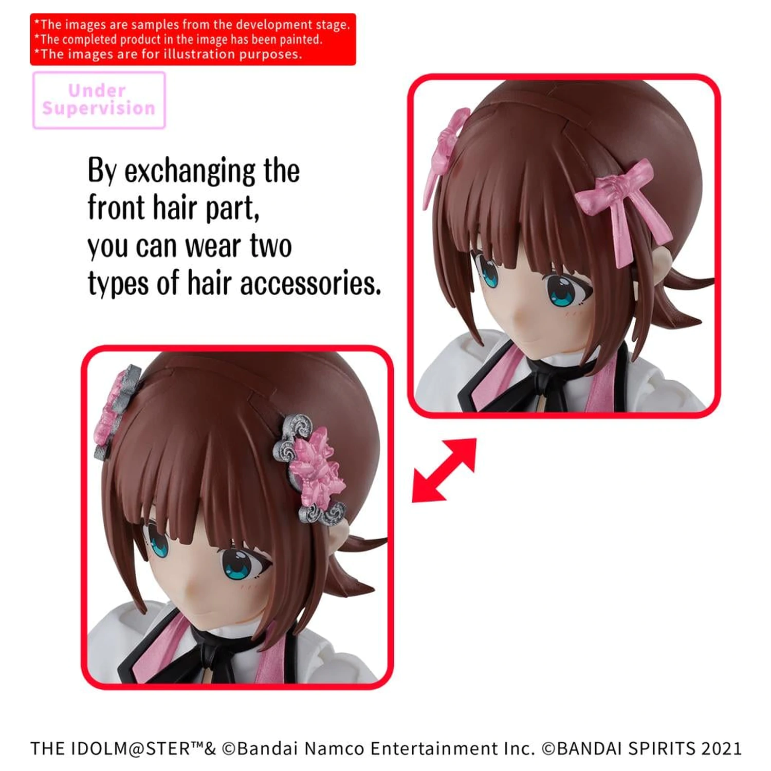 The Idolmaster 30MS Haruka Amami (20th Anniv. You and I!) Model Kit product photo