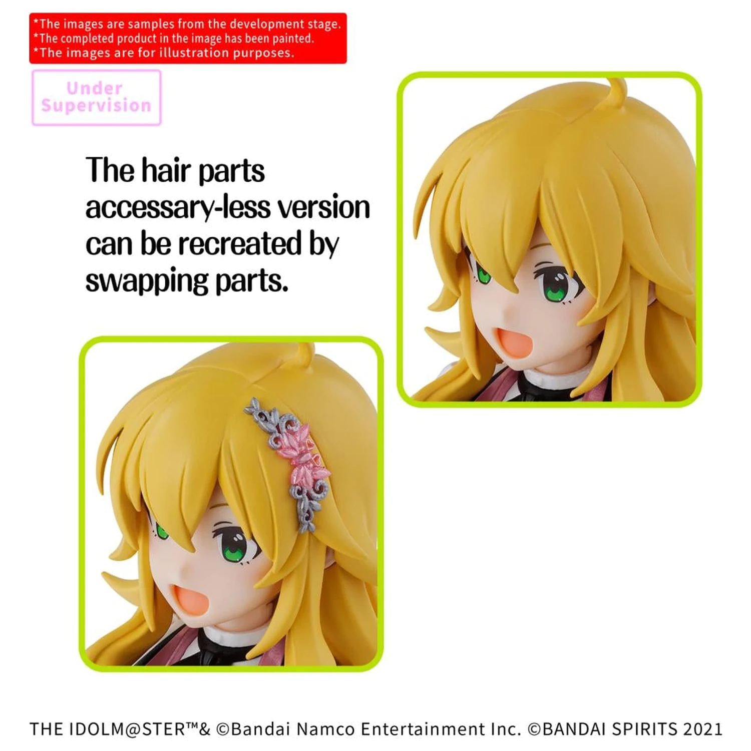 The Idolmaster 30MS Miki Hoshii (20th Anniv. You and I!) Model Kit product photo