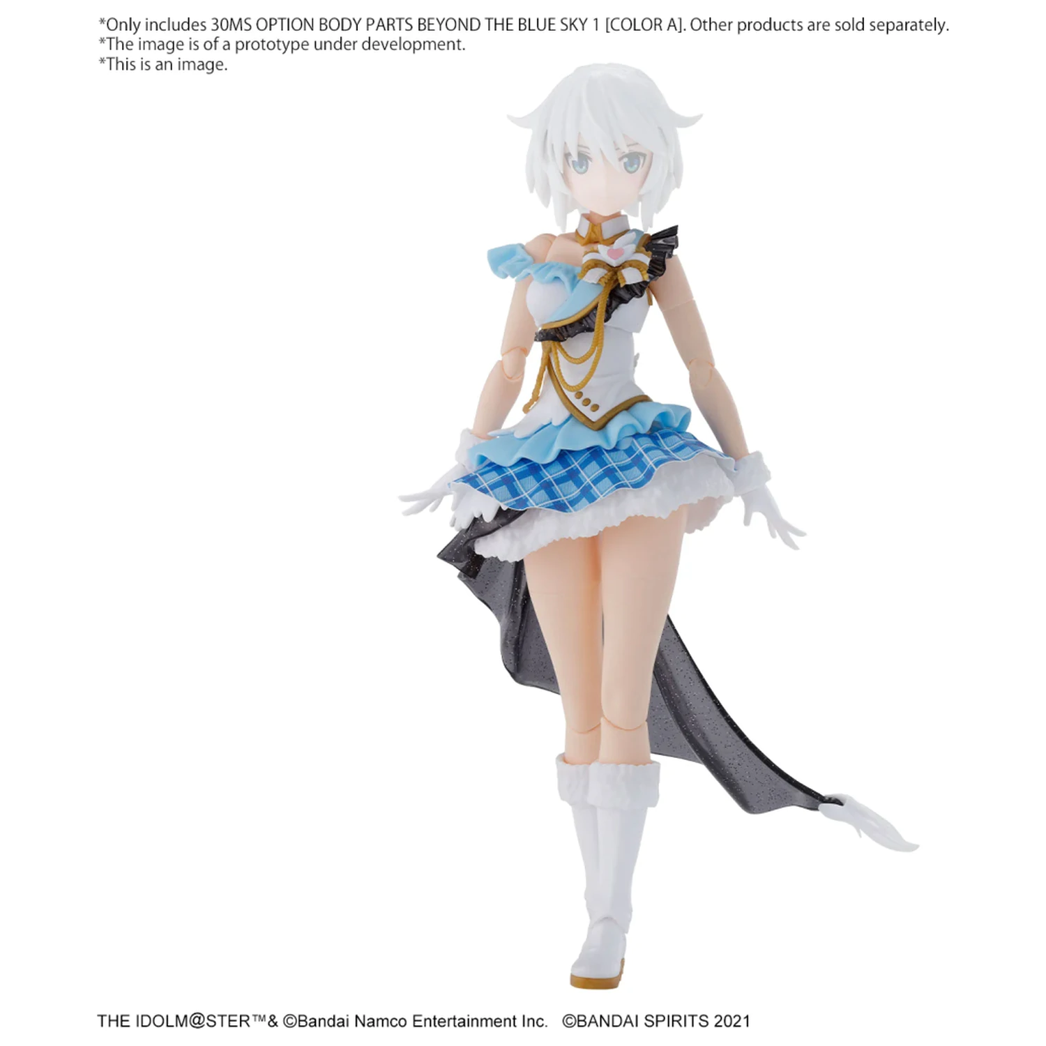 The Idolmaster 30MS Option Body Parts Beyond the Blue Sky 1 -Model Kit product photo