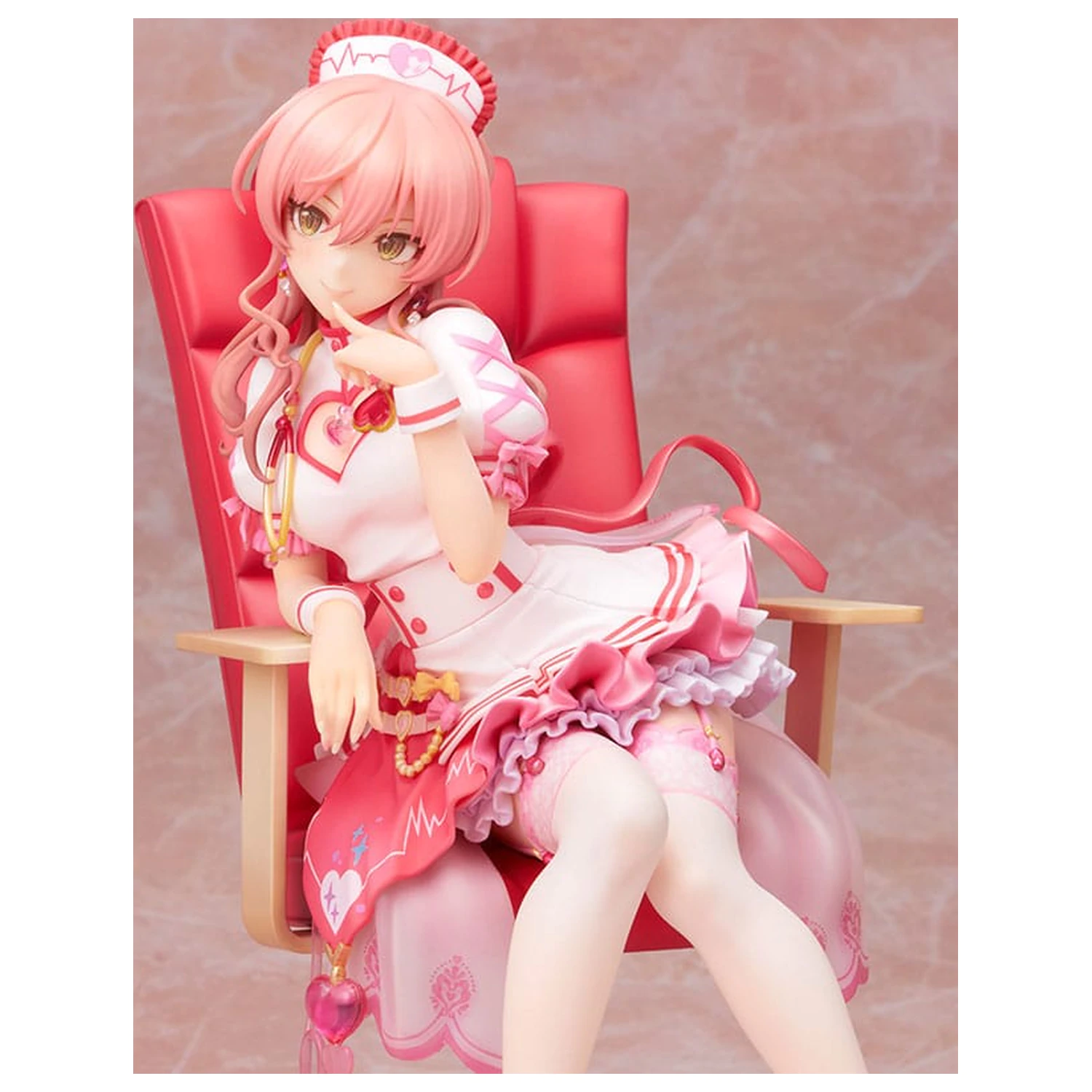 The Idolmaster Cinderella Girls PVC Statue 1/7 Mika Jougasaki Halloween Love Nurse Ver. 20 cm  product photo