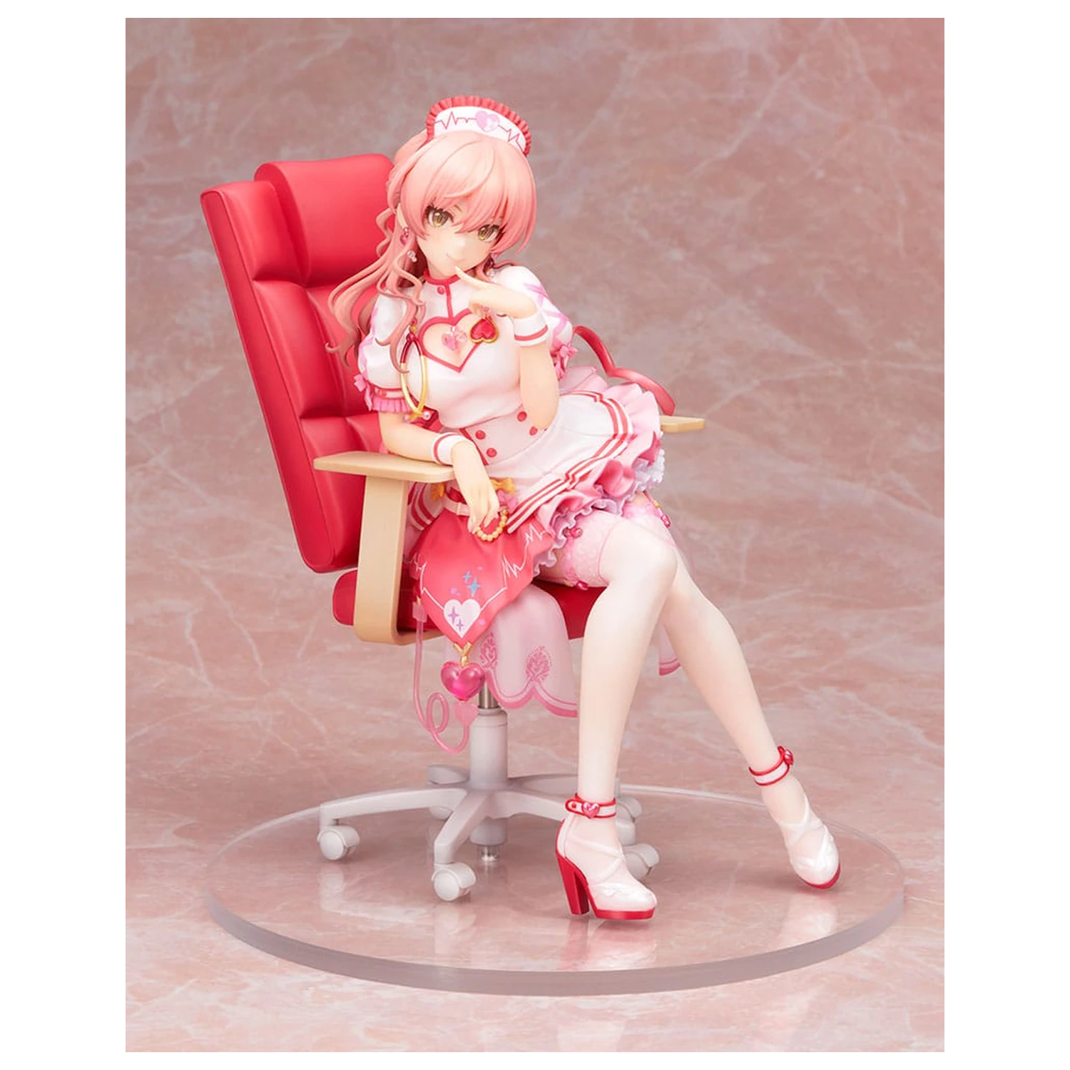 The Idolmaster Cinderella Girls PVC Statue 1/7 Mika Jougasaki Halloween Love Nurse Ver. 20 cm  product photo