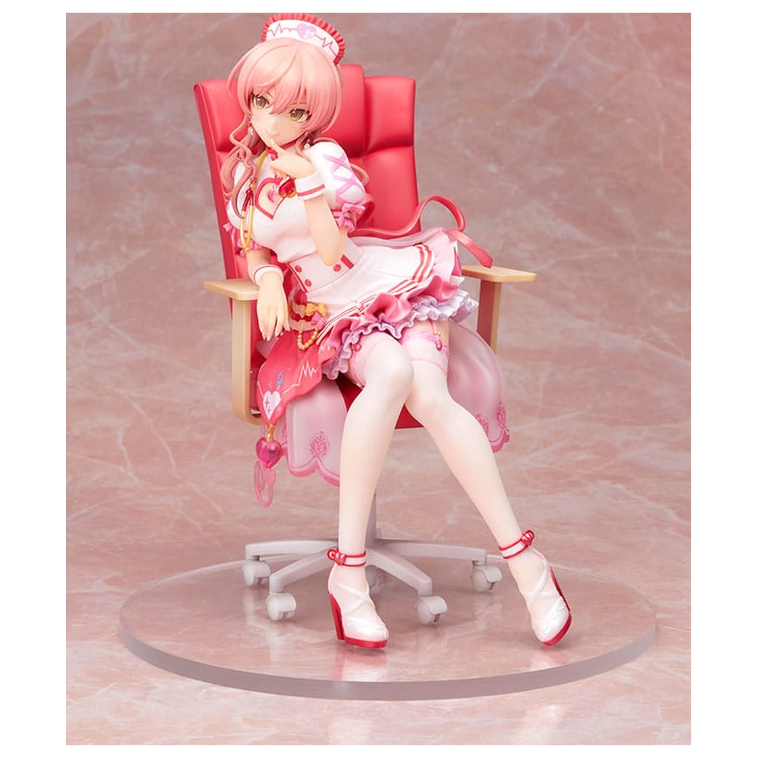The Idolmaster Cinderella Girls PVC Statue 1/7 Mika Jougasaki Halloween Love Nurse Ver. 20 cm  product photo