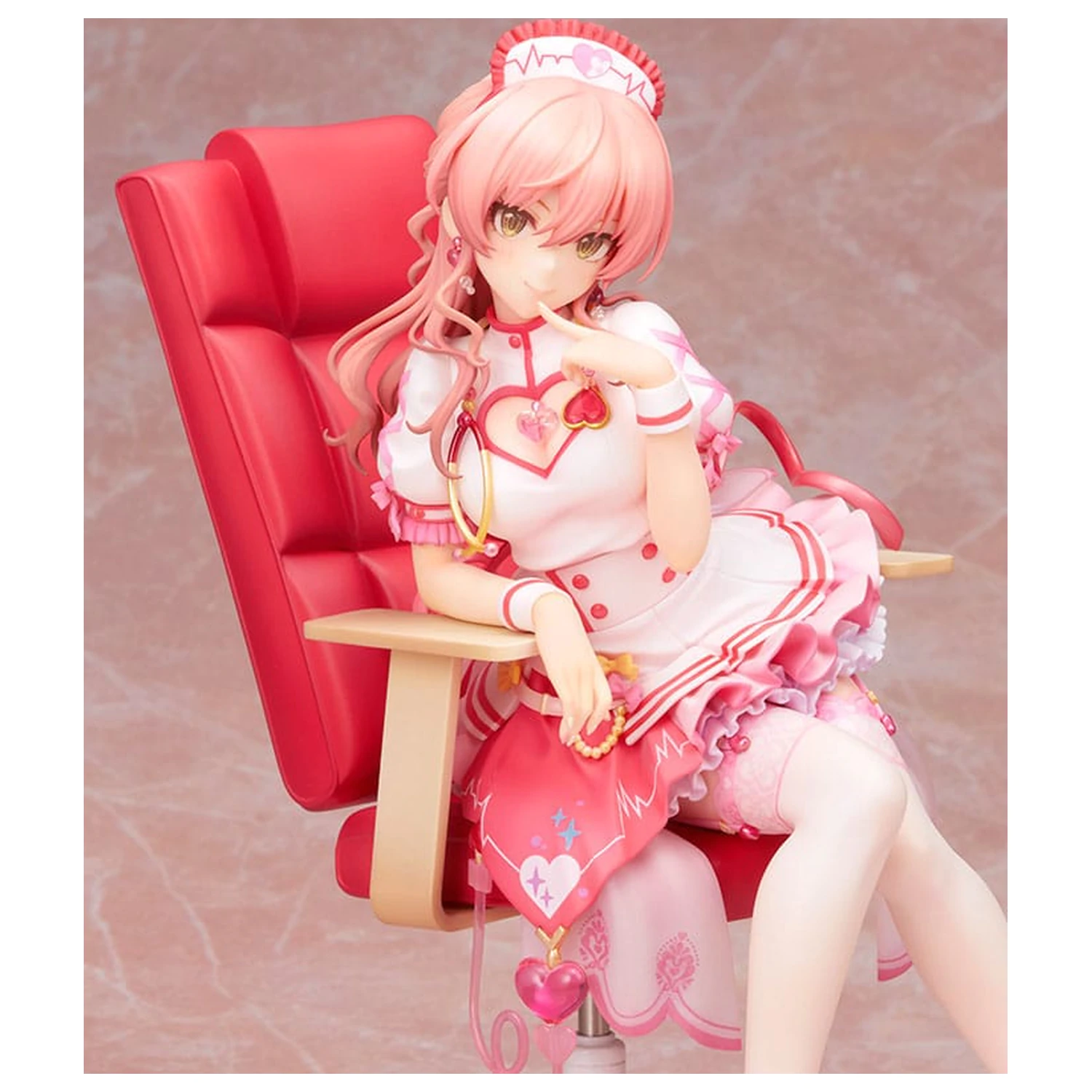 The Idolmaster Cinderella Girls PVC Statue 1/7 Mika Jougasaki Halloween Love Nurse Ver. 20 cm  product photo