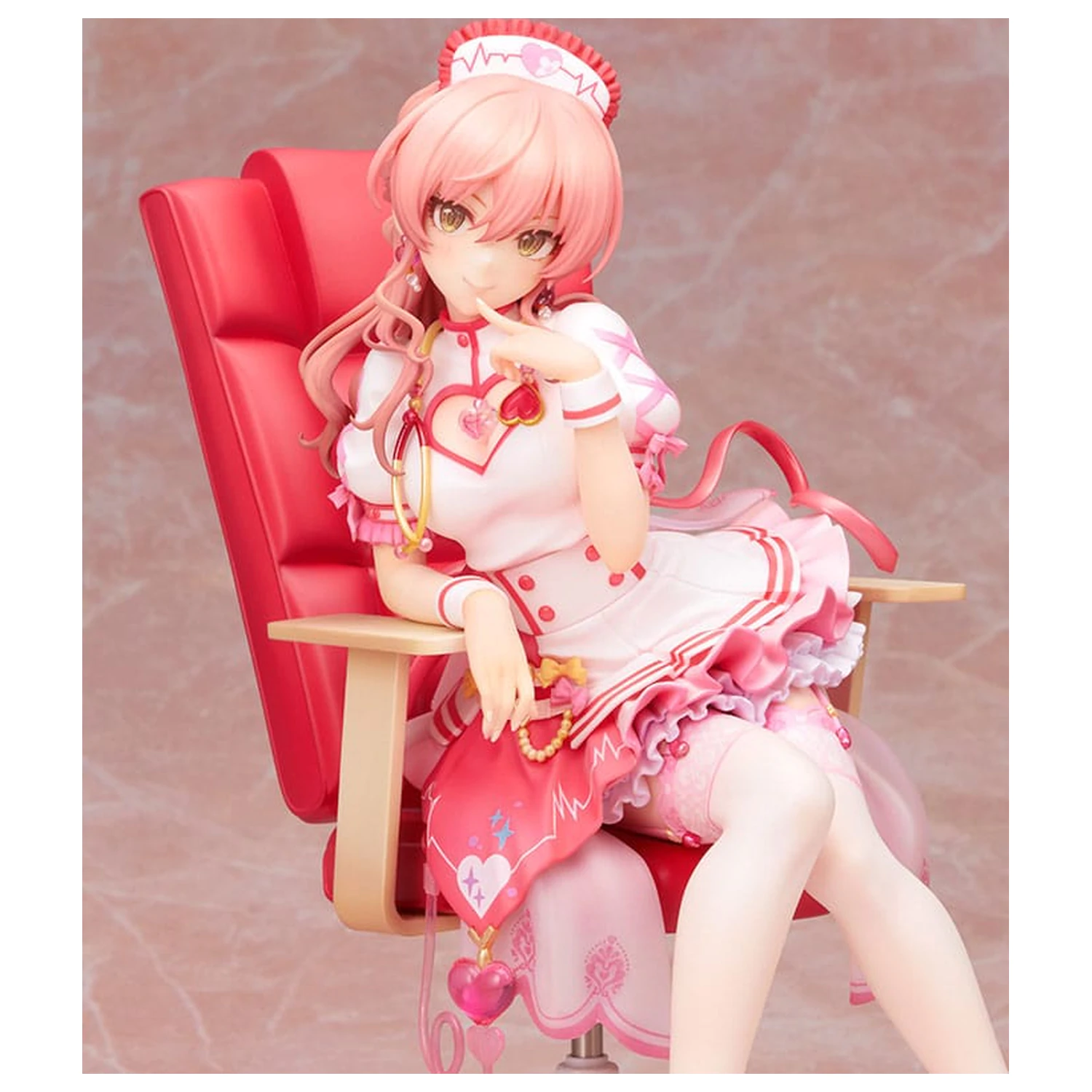 The Idolmaster Cinderella Girls PVC Statue 1/7 Mika Jougasaki Halloween Love Nurse Ver. 20 cm  product photo