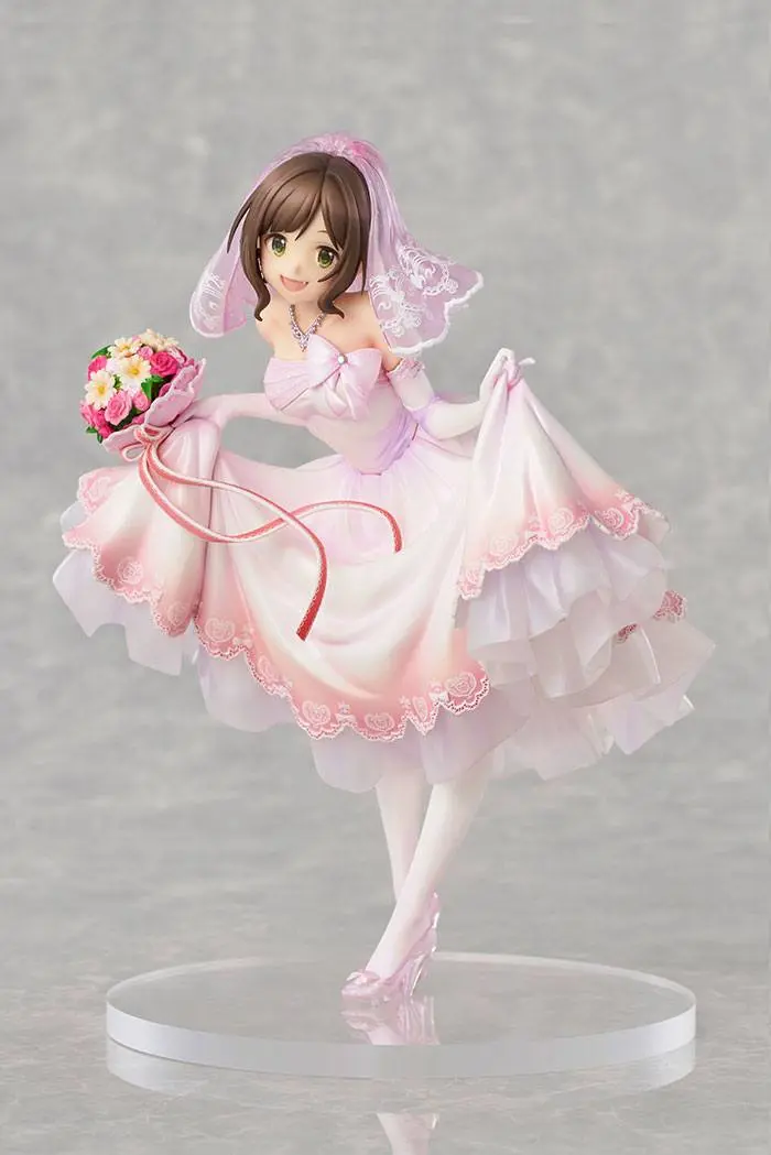 The Idolmaster Cinderella Girls PVC Statue 1/7 Miku Maekawa Dreaming Bride Ver. Limited 24 cm product photo