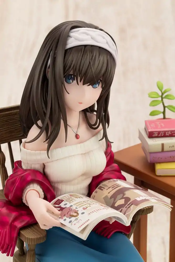 The Idolmaster Cinderella Girls PVC Statue 1/8 Fumika Sagisawa -off stage- 17 cm termékfotó