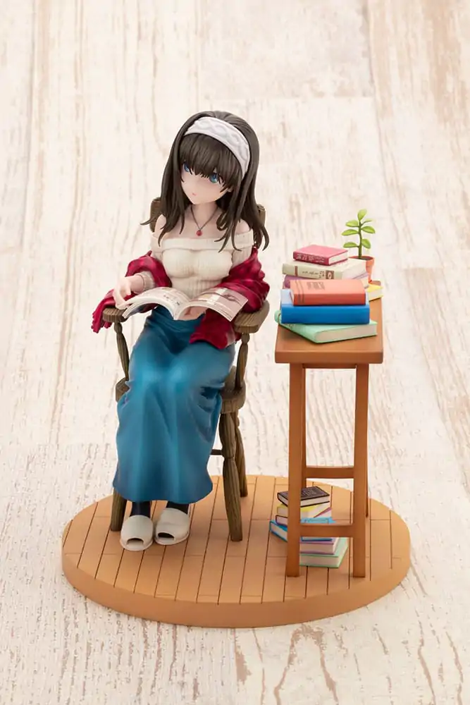 The Idolmaster Cinderella Girls PVC Statue 1/8 Fumika Sagisawa -off stage- 17 cm termékfotó