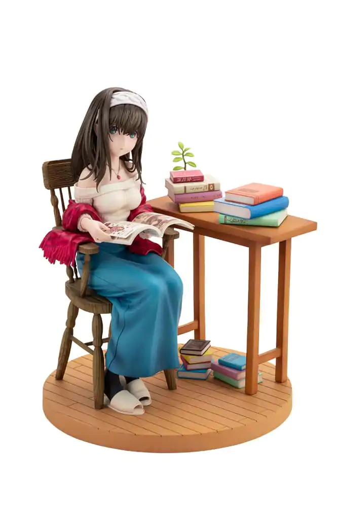 The Idolmaster Cinderella Girls PVC Statue 1/8 Fumika Sagisawa -off stage- 17 cm termékfotó