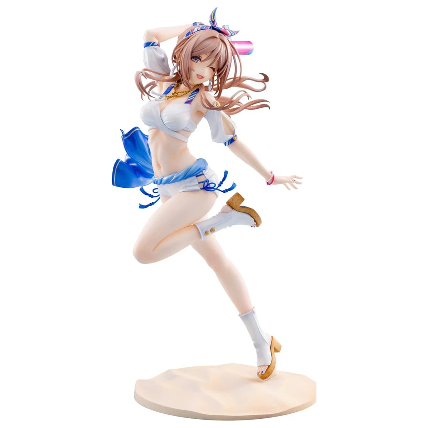 The Idolmaster Gakuen PVC Figure 1/7 Himesaki Rinami Kimi to Semi Blue Ver. 27 cm product photo