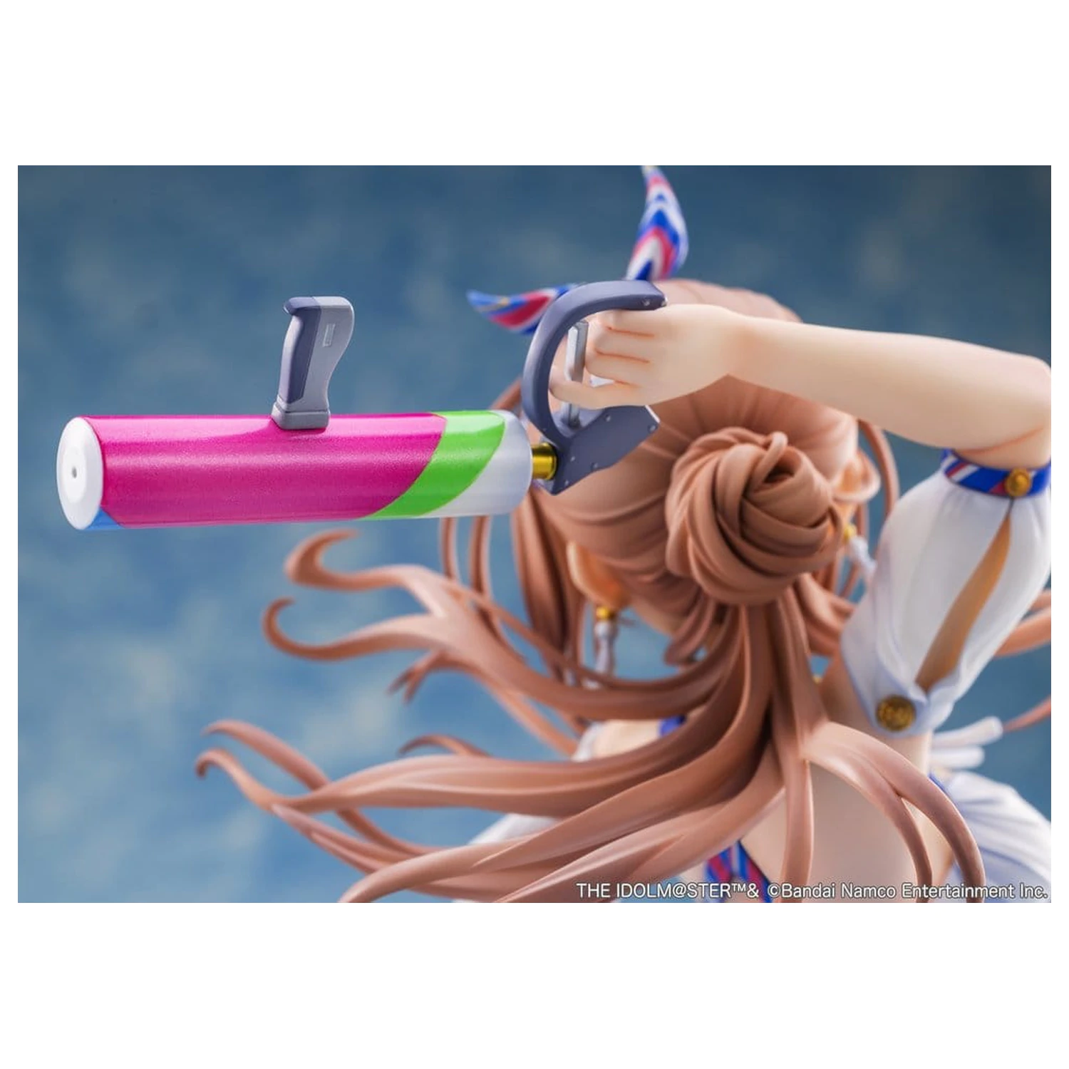 The Idolmaster Gakuen PVC Figure 1/7 Himesaki Rinami Kimi to Semi Blue Ver. 27 cm product photo