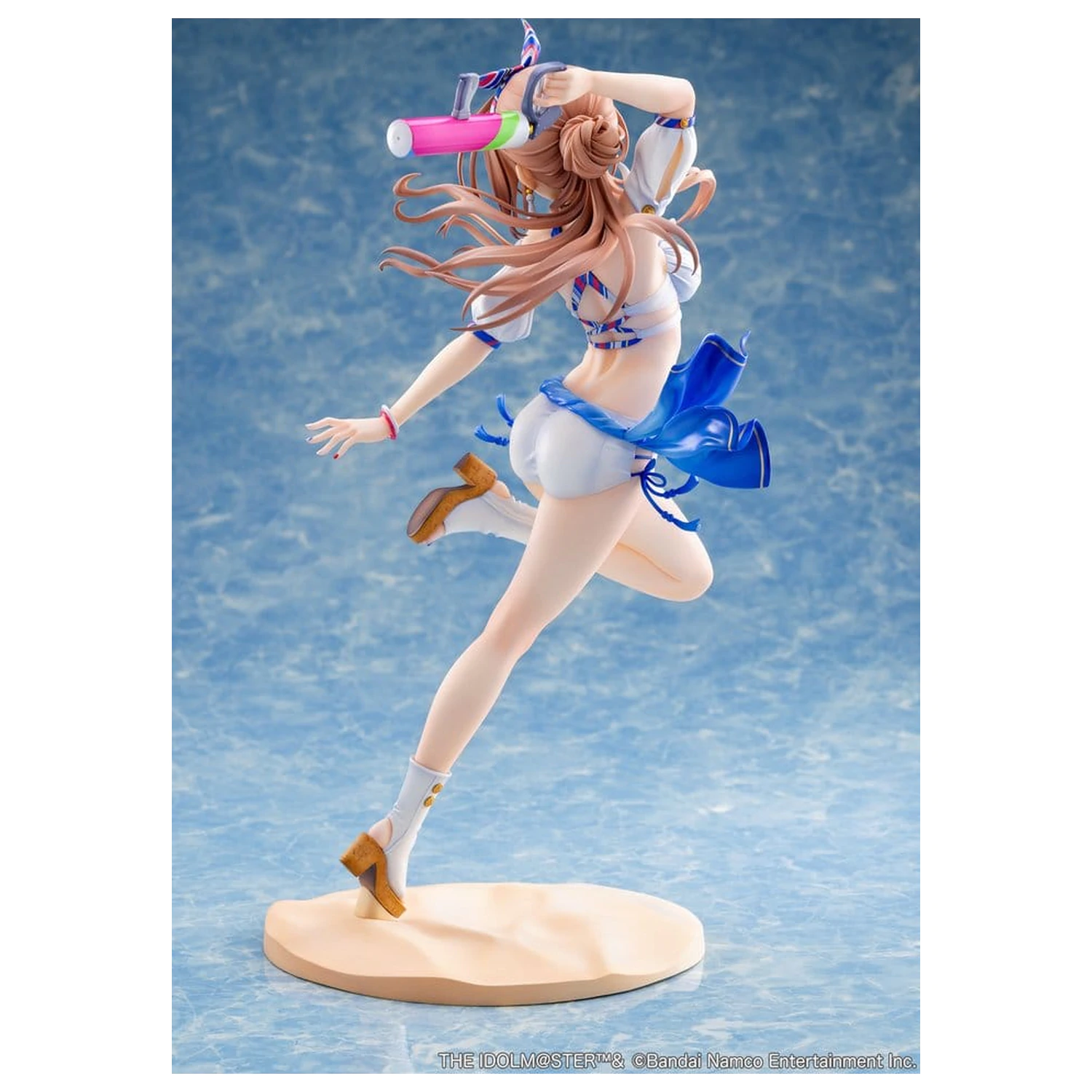 The Idolmaster Gakuen PVC Figure 1/7 Himesaki Rinami Kimi to Semi Blue Ver. With Bonus 27 cm product photo