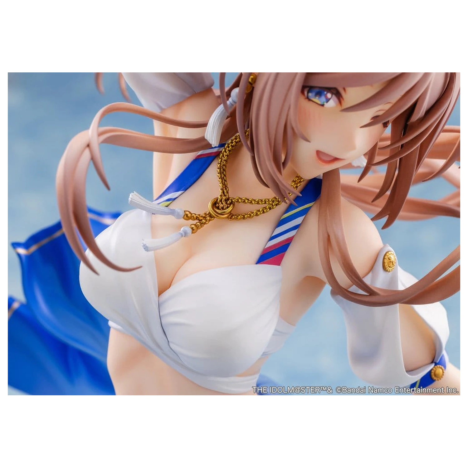 The Idolmaster Gakuen PVC Figure 1/7 Himesaki Rinami Kimi to Semi Blue Ver. With Bonus 27 cm product photo