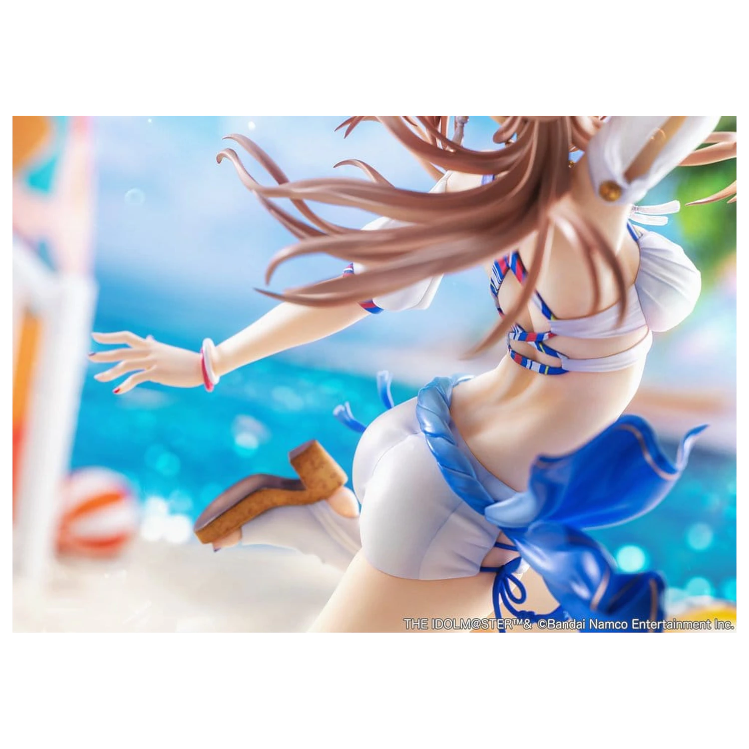 The Idolmaster Gakuen PVC Figure 1/7 Himesaki Rinami Kimi to Semi Blue Ver. With Bonus 27 cm product photo