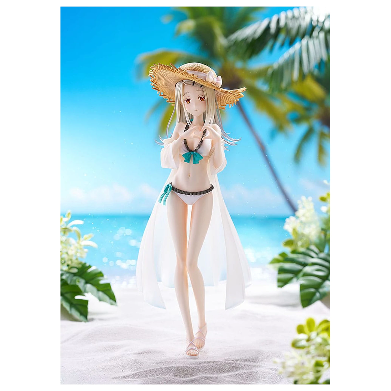 The Idolmaster Gakuen PVC Statue 1/7 Hiro Shinosawa Swimsuit Ver. 24 cm product photo