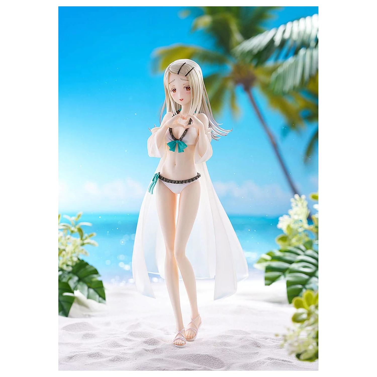 The Idolmaster Gakuen PVC Statue 1/7 Hiro Shinosawa Swimsuit Ver. 24 cm product photo