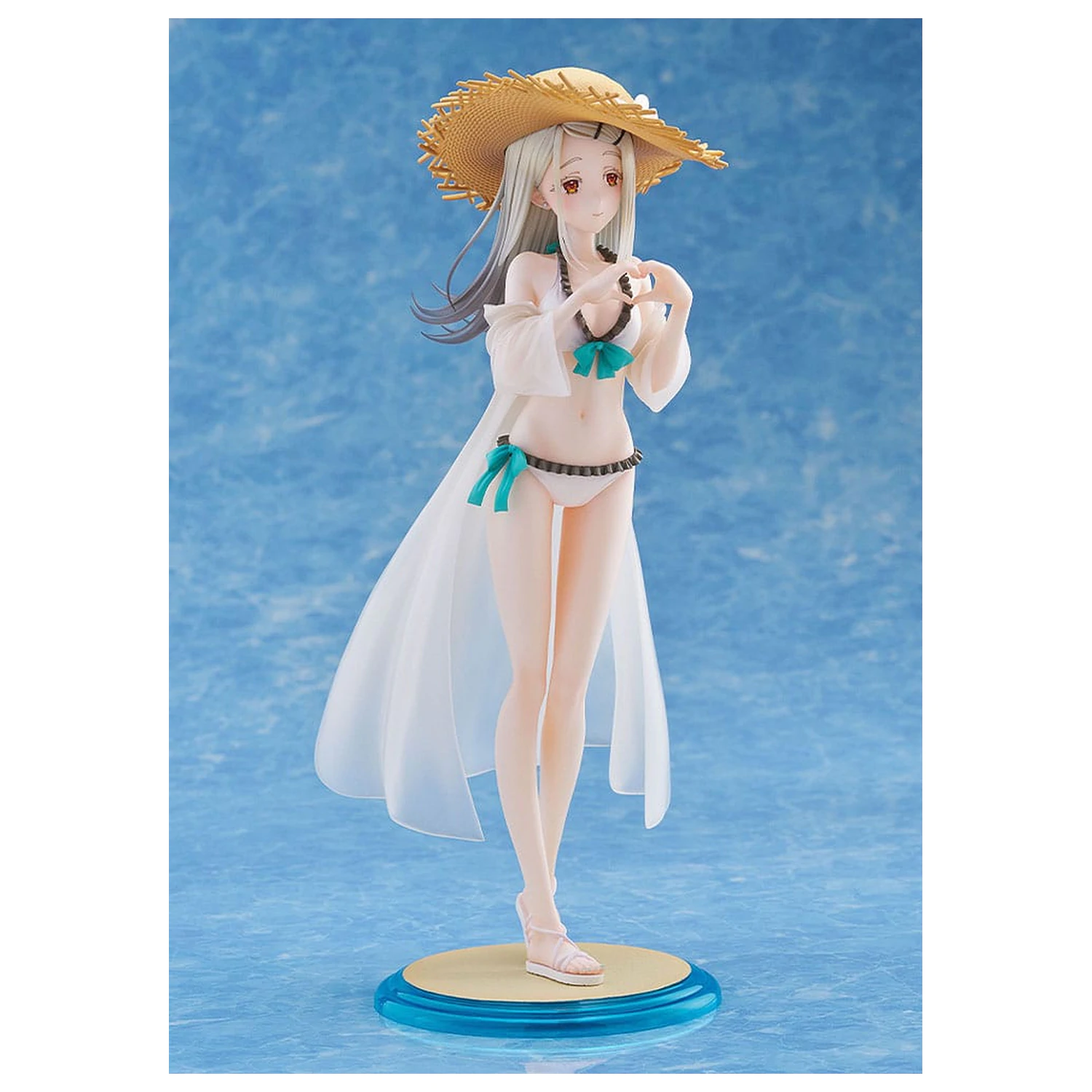 The Idolmaster Gakuen PVC Statue 1/7 Hiro Shinosawa Swimsuit Ver. 24 cm product photo