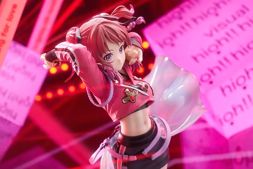 The Idolmaster Gakuen PVC Statue 1/7 Saki Hanami Fighting My Way 24 cm product photo