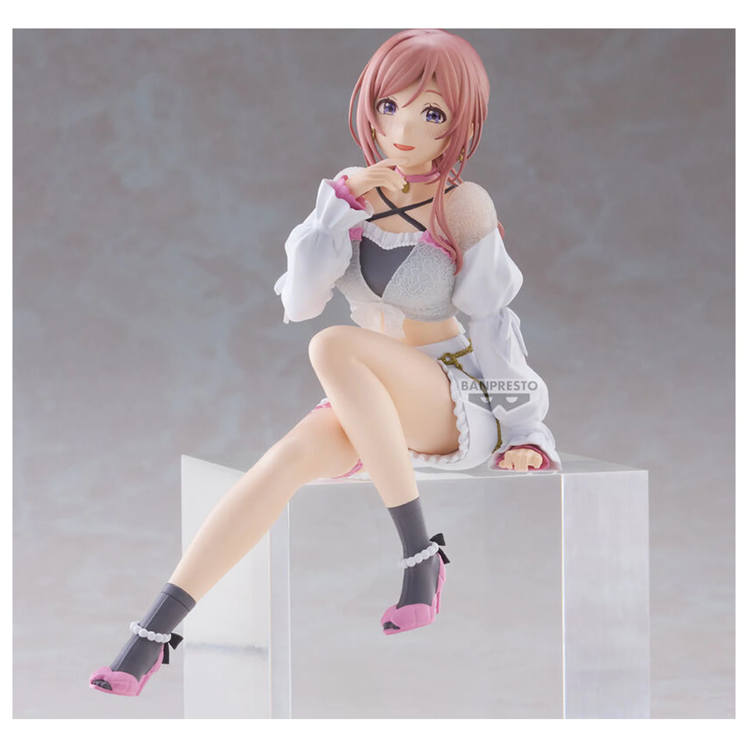 The Idolmaster Gakuen Espresto Sheer frills Rinami Himesaki figure 21cm product photo