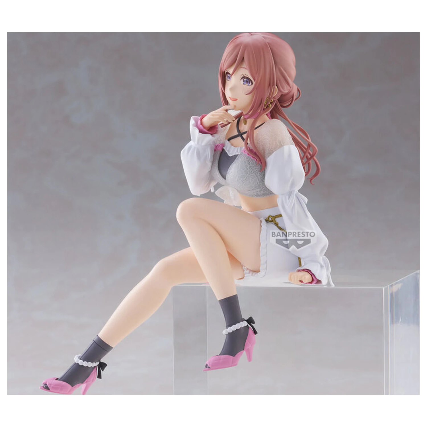 The Idolmaster Gakuen Espresto Sheer frills Rinami Himesaki figure 21cm product photo