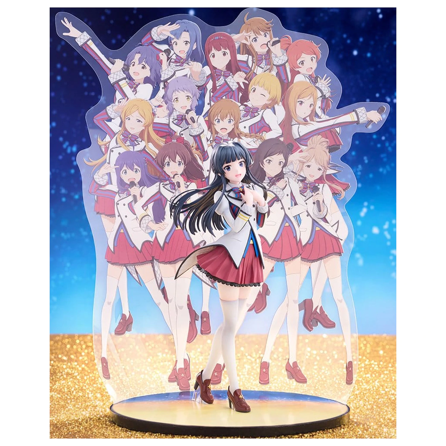 The Idolmaster Million Live! PVC Figure 1/8 Shizuka Mogami -The Animation- 23 cm product photo