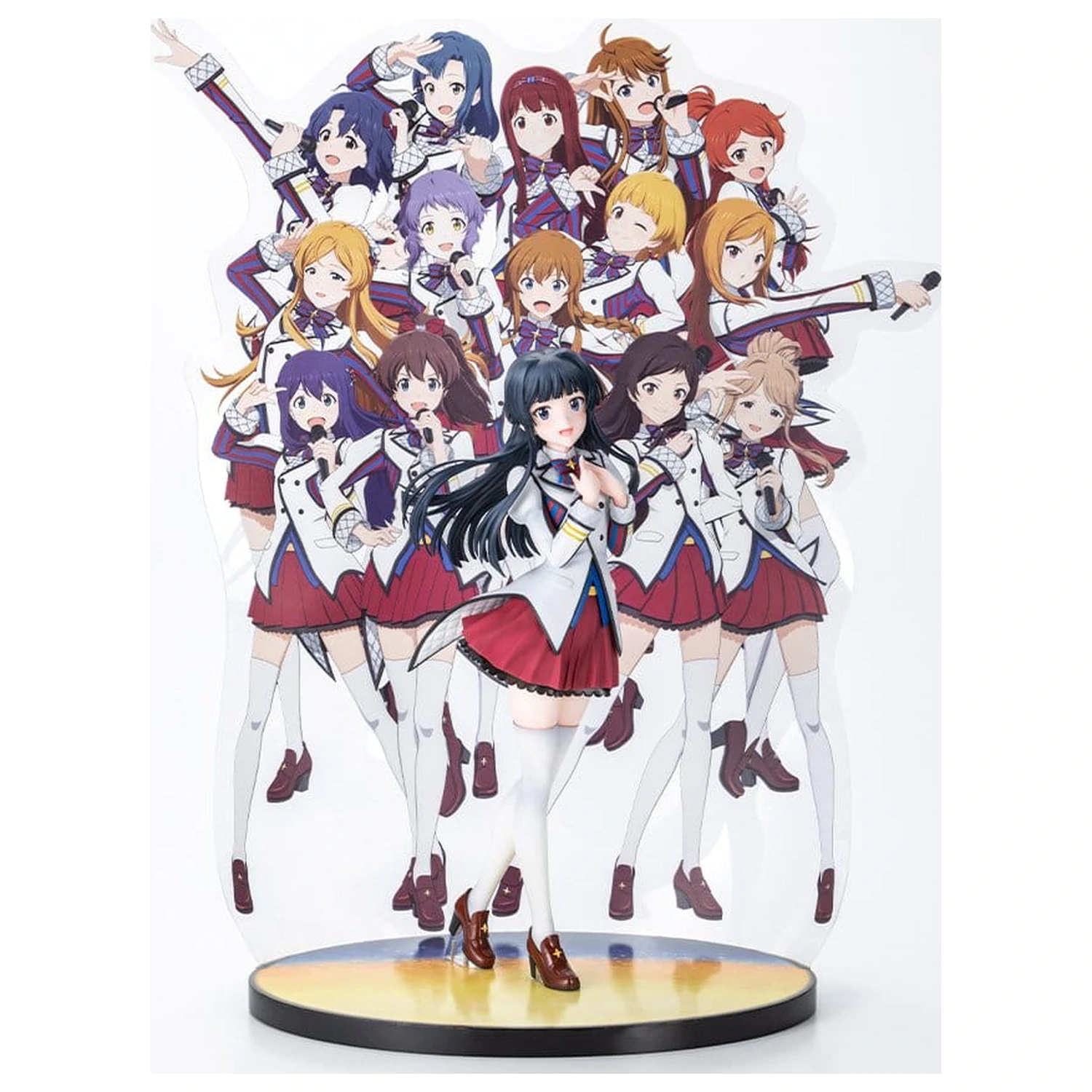 The Idolmaster Million Live! PVC Figure 1/8 Shizuka Mogami -The Animation- 23 cm product photo