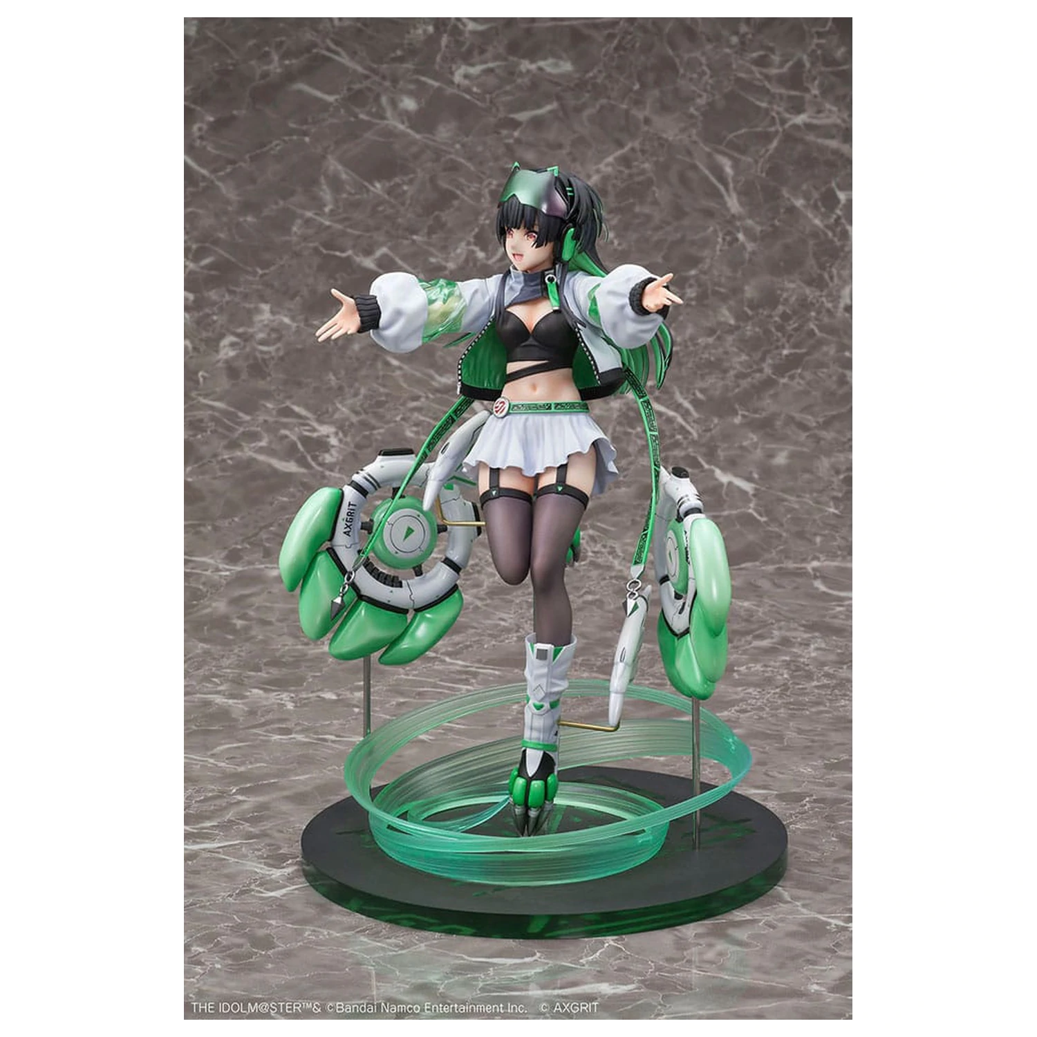 The Idolmaster Shiny Colors PVC Statue 1/7 Fuyuko Mayuzumi AXGRIT Ver. 26 cm    product photo