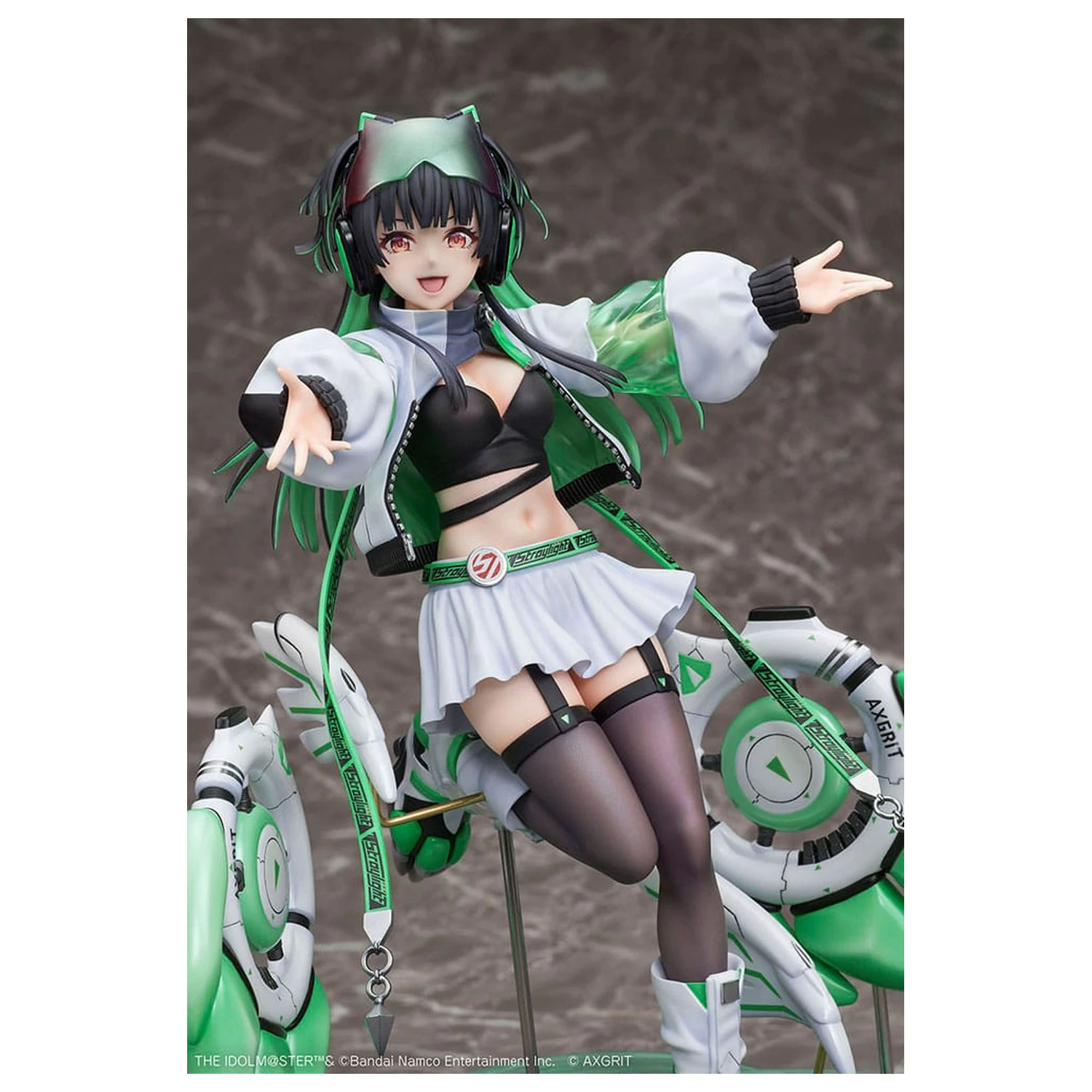 The Idolmaster Shiny Colors PVC Statue 1/7 Fuyuko Mayuzumi AXGRIT Ver. 26 cm    product photo