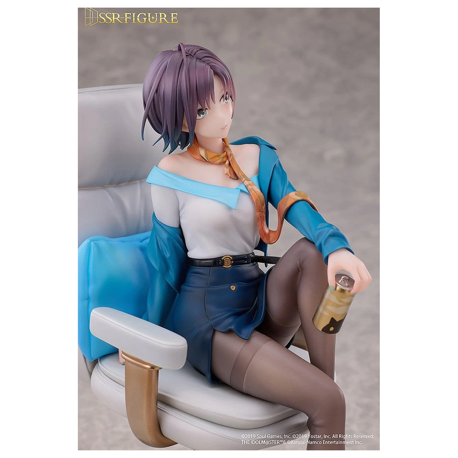 The Idolmaster: Shiny Colors x Mahjong Soul PVC Figure 1/7 Toru Asakura Effortless Work Ver. 21 cm product photo