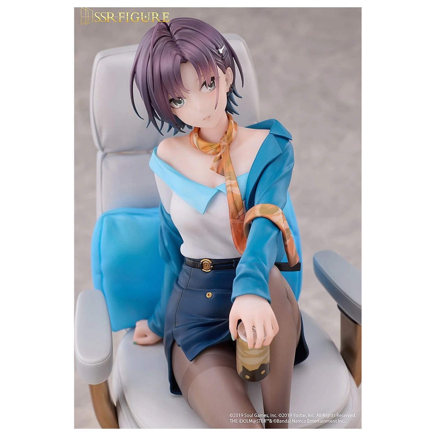 The Idolmaster: Shiny Colors x Mahjong Soul PVC Figure 1/7 Toru Asakura Effortless Work Ver. 21 cm product photo