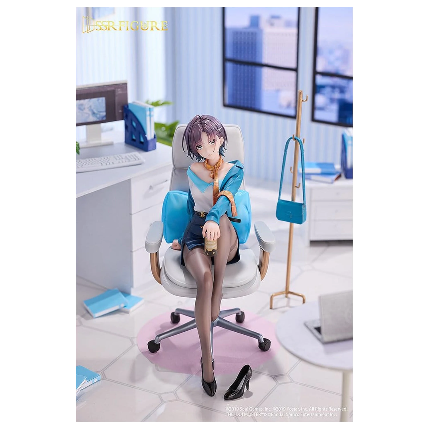 The Idolmaster: Shiny Colors x Mahjong Soul PVC Figure 1/7 Toru Asakura Effortless Work Ver. 21 cm product photo