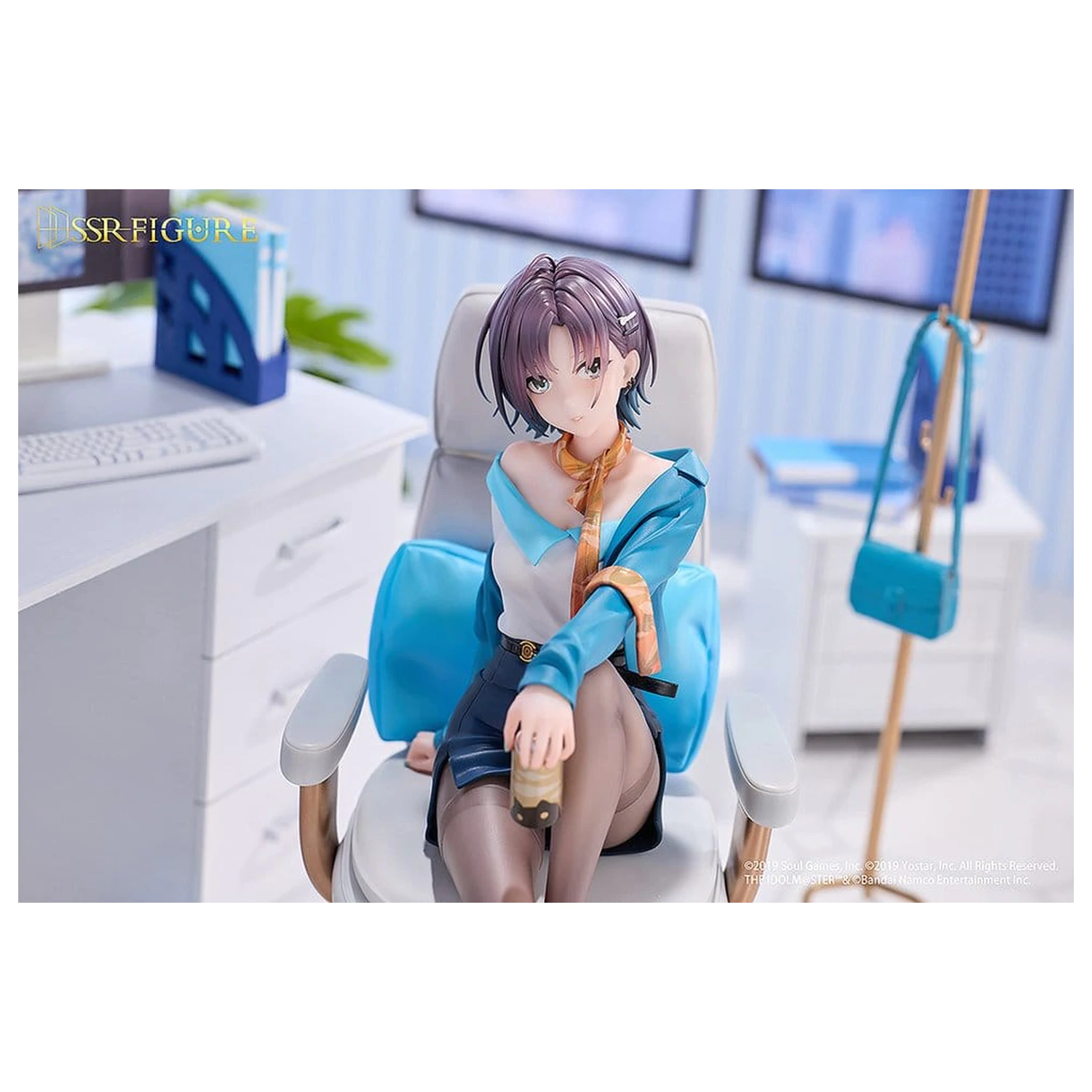 The Idolmaster: Shiny Colors x Mahjong Soul PVC Figure 1/7 Toru Asakura Effortless Work Ver. 21 cm product photo