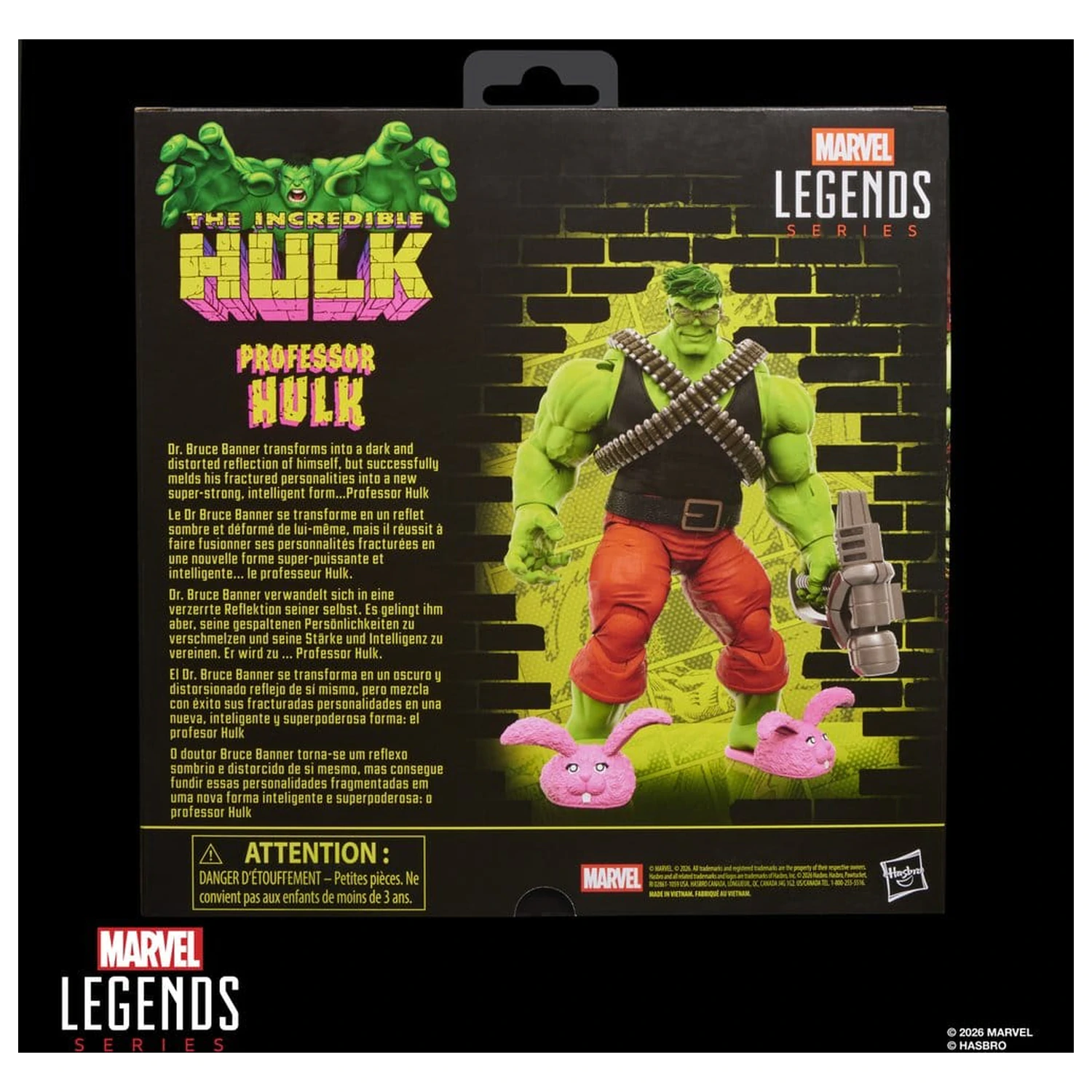 The Incredible Hulk Marvel Legends Action Figure Professor Hulk 15 cm product photo