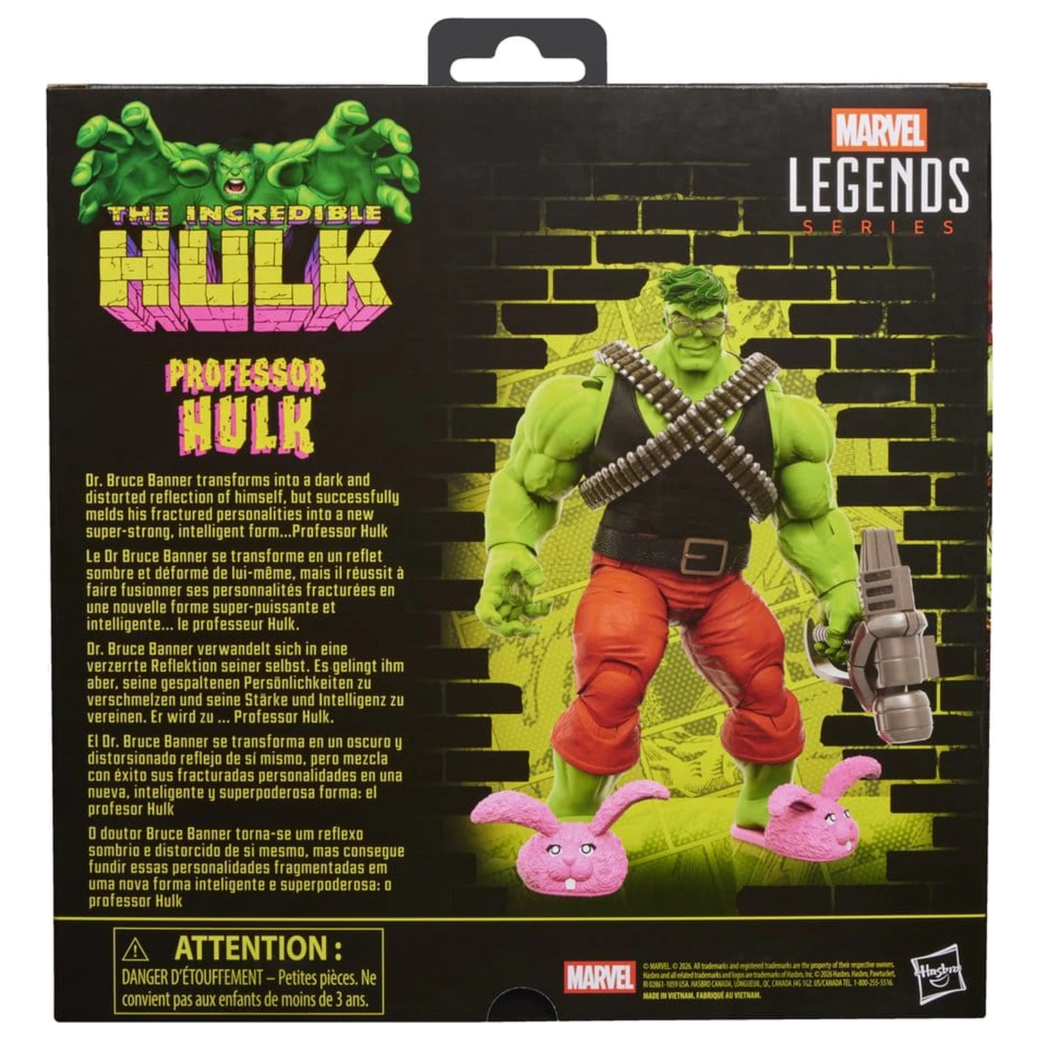 The Incredible Hulk Marvel Legends Action Figure Professor Hulk 15 cm product photo