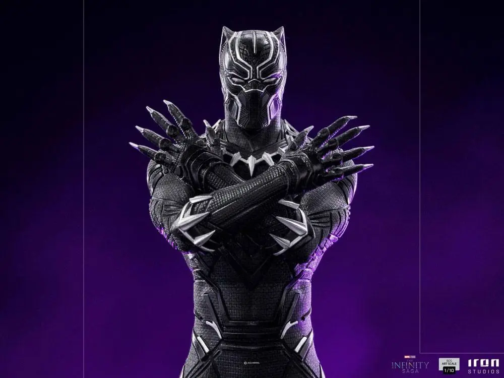 The Infinity Saga Art Scale Statue 1/10 Black Panther Deluxe 25 cm product photo