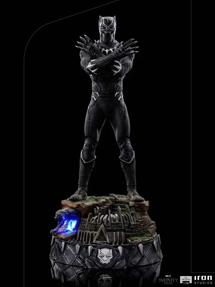 The Infinity Saga Art Scale Statue 1/10 Black Panther Deluxe 25 cm product photo
