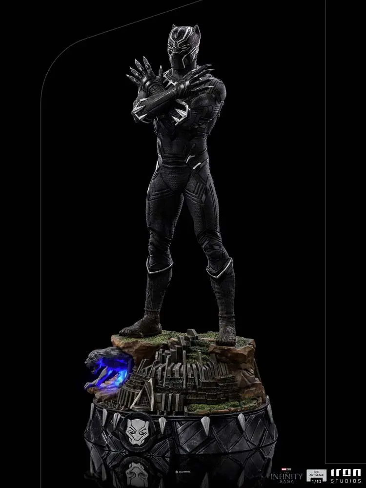 The Infinity Saga Art Scale Statue 1/10 Black Panther Deluxe 25 cm product photo