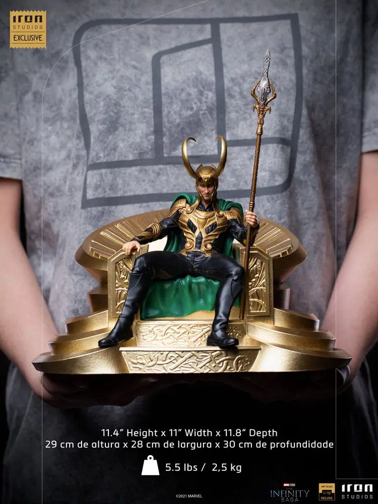 The Infinity Saga Art Scale Statue 1/10 Loki 29 cm product photo