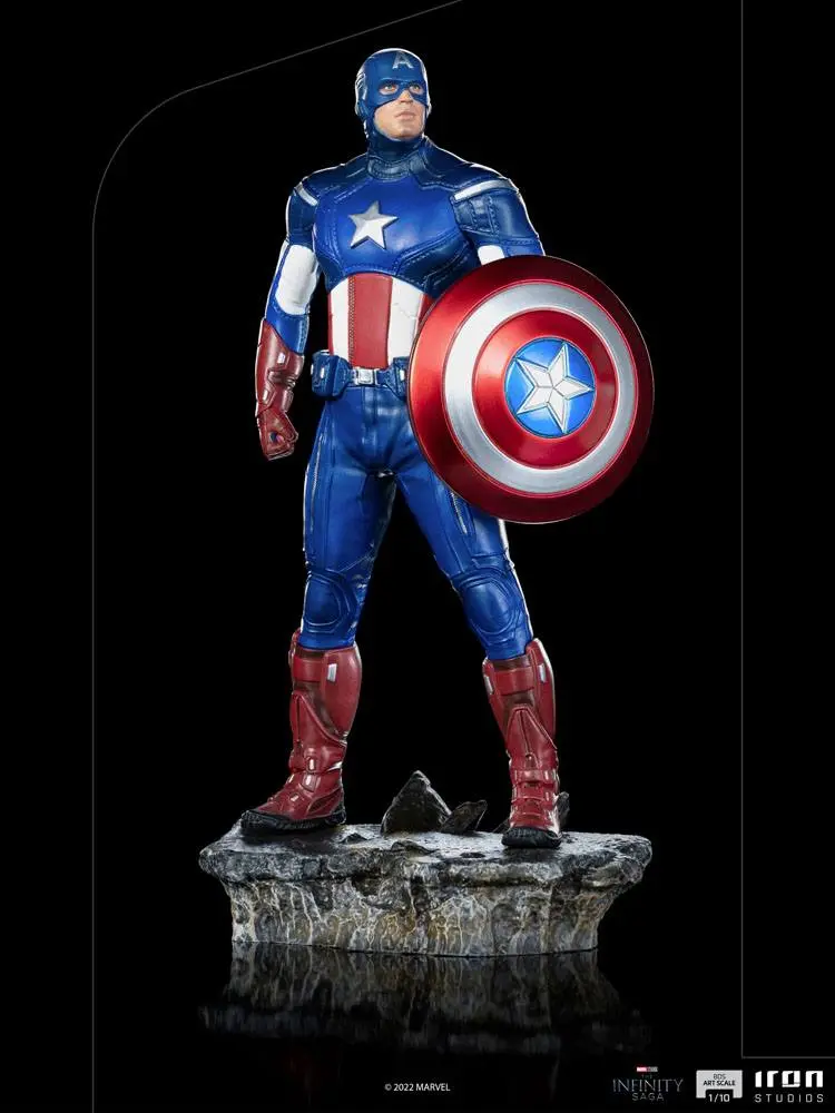 The Infinity Saga BDS Art Scale Statue 1/10 Captain America Battle of NY 23 cm termékfotó