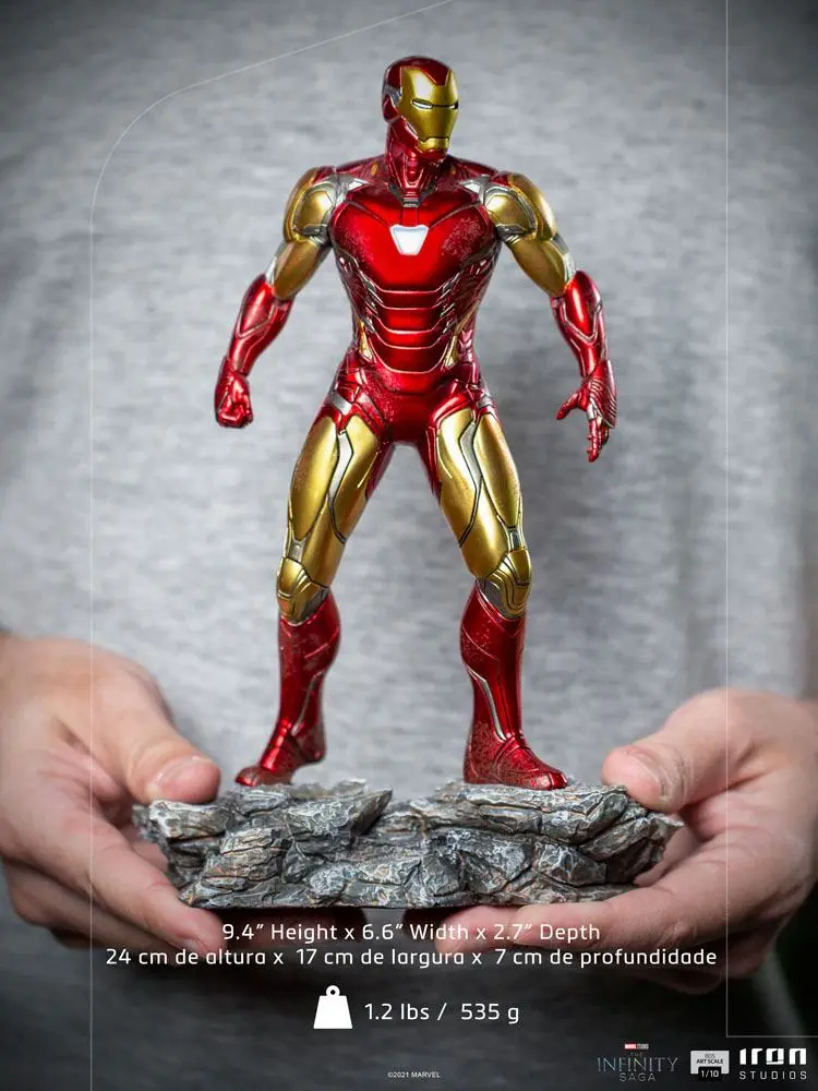 The Infinity Saga BDS Art Scale Statue 1/10 Iron Man Ultimate 24 cm product photo
