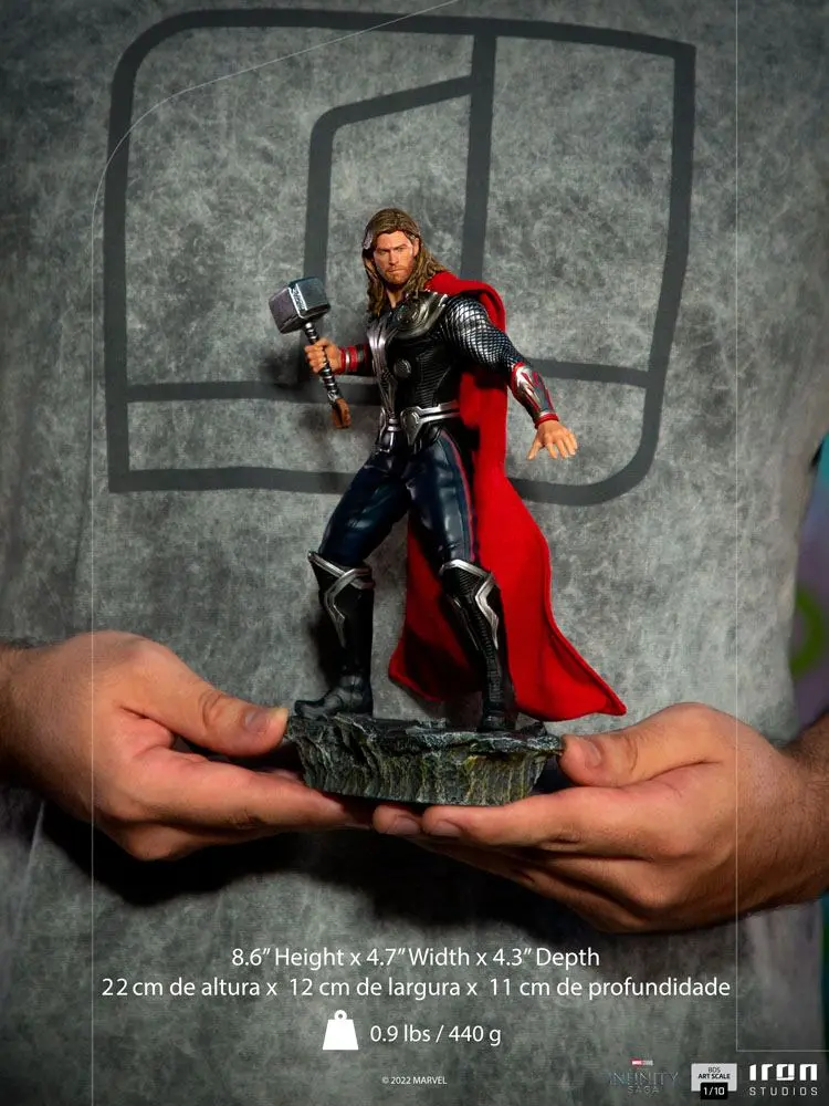 The Infinity Saga BDS Art Scale Statue 1/10 Thor Battle of NY 22 cm product photo