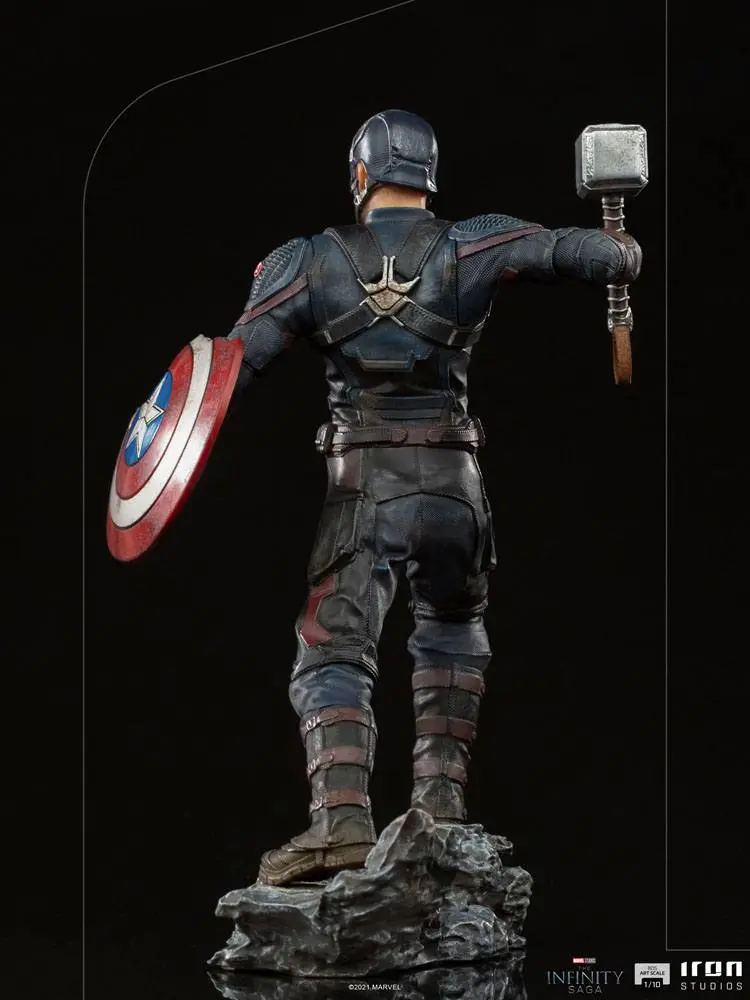 The Infinity Saga BDS Art Scale Statue 1/10 Captain America Ultimate 21 cm product photo