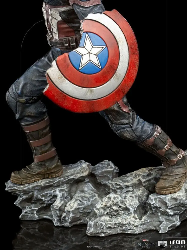 The Infinity Saga BDS Art Scale Statue 1/10 Captain America Ultimate 21 cm product photo