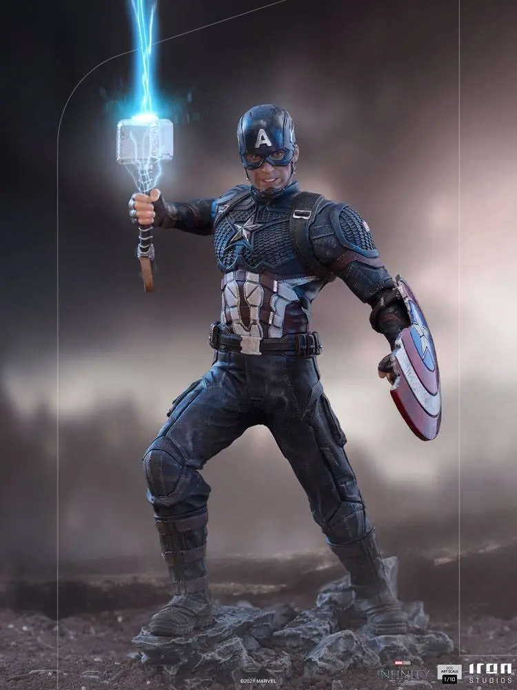 The Infinity Saga BDS Art Scale Statue 1/10 Captain America Ultimate 21 cm product photo