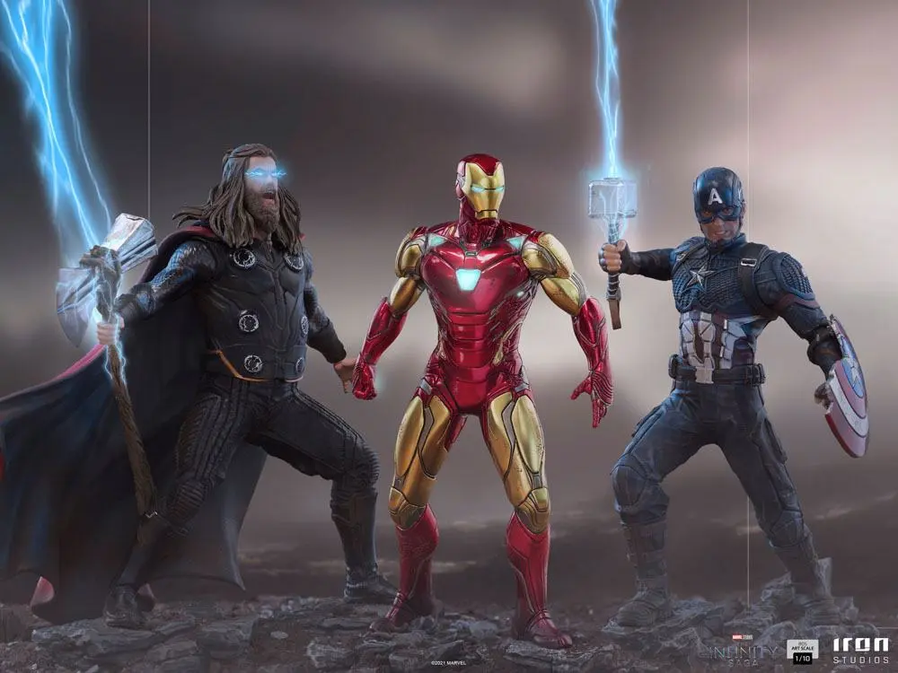 The Infinity Saga BDS Art Scale Statue 1/10 Captain America Ultimate 21 cm product photo