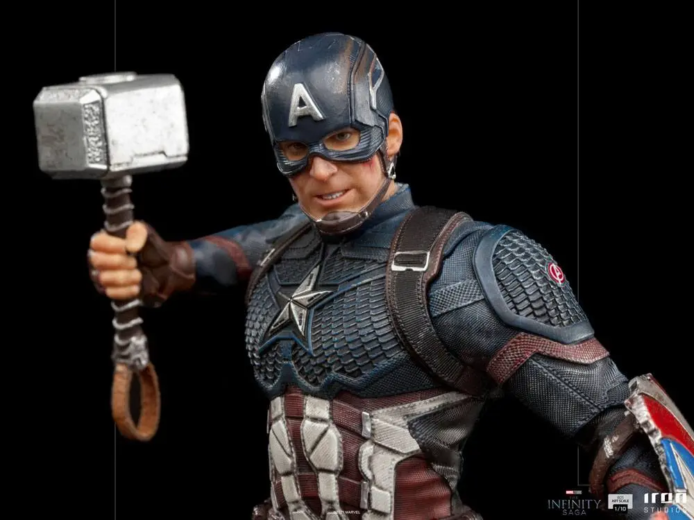 The Infinity Saga BDS Art Scale Statue 1/10 Captain America Ultimate 21 cm product photo