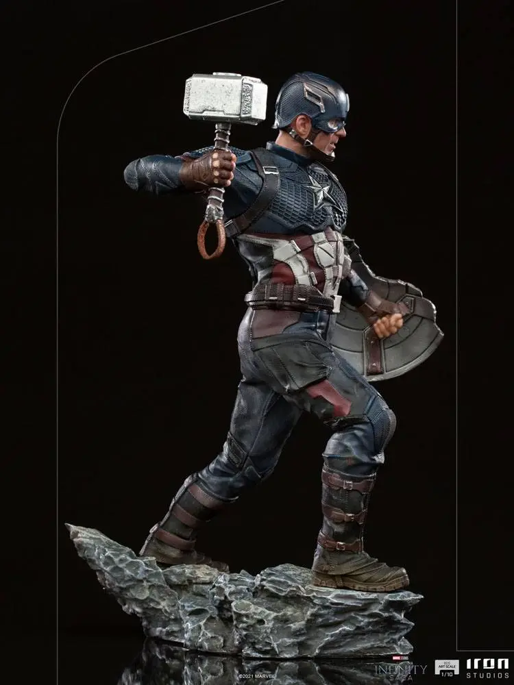 The Infinity Saga BDS Art Scale Statue 1/10 Captain America Ultimate 21 cm product photo