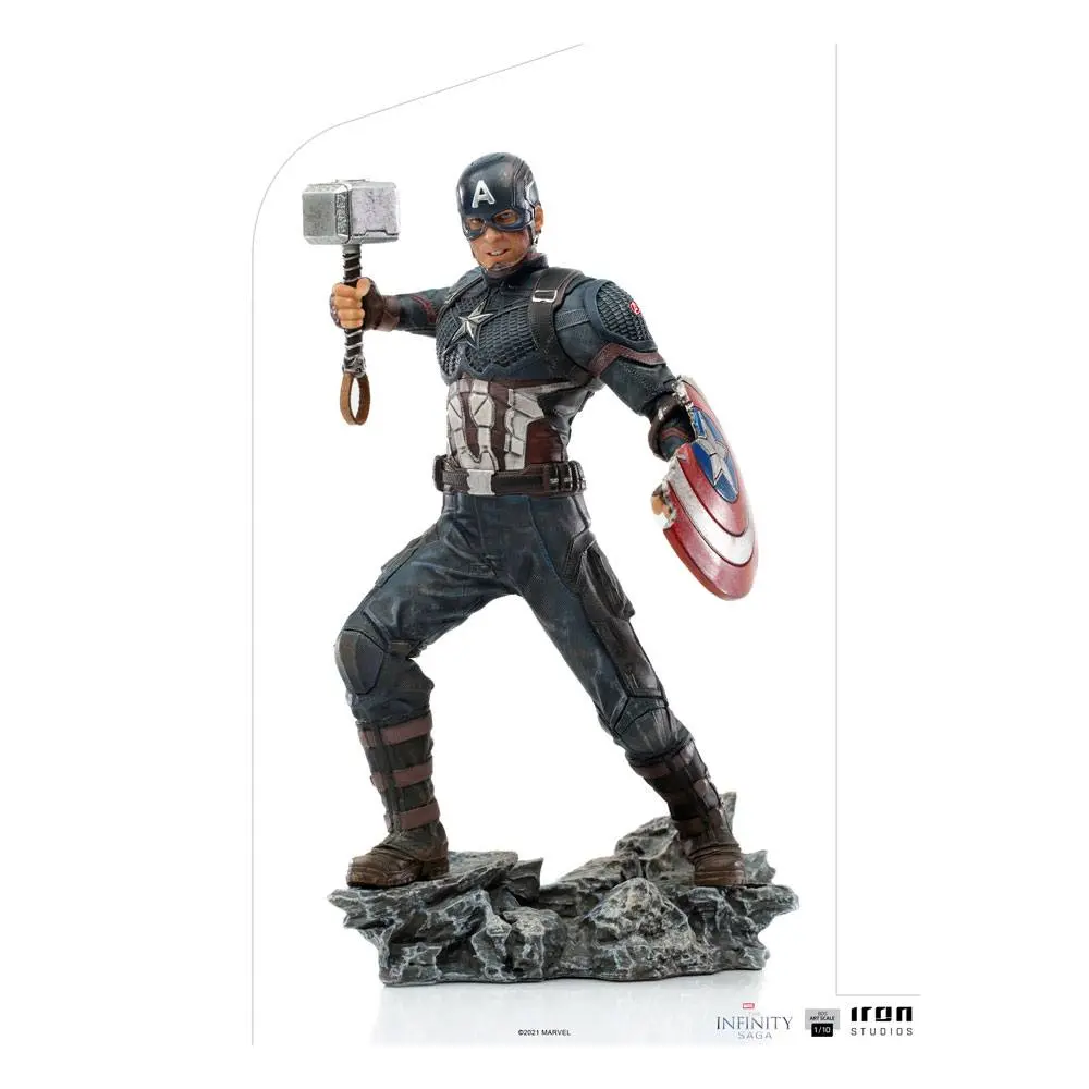 The Infinity Saga BDS Art Scale Statue 1/10 Captain America Ultimate 21 cm product photo