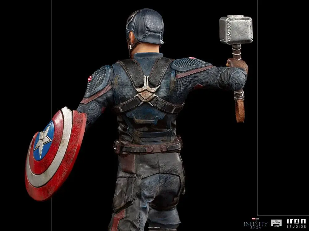 The Infinity Saga BDS Art Scale Statue 1/10 Captain America Ultimate 21 cm product photo