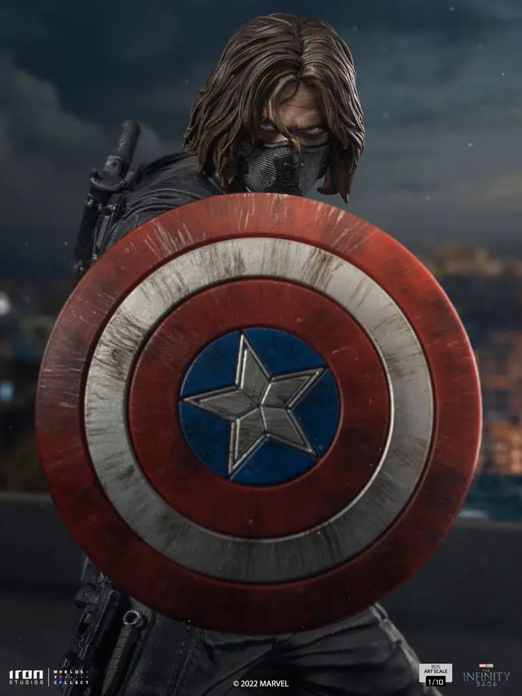 The Infinity Saga BDS Art Scale Statue 1/10 Winter Soldier 20 cm product photo