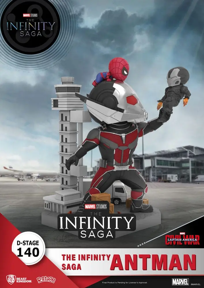 The Infinity Saga D-Stage PVC Diorama Antman 14 cm termékfotó